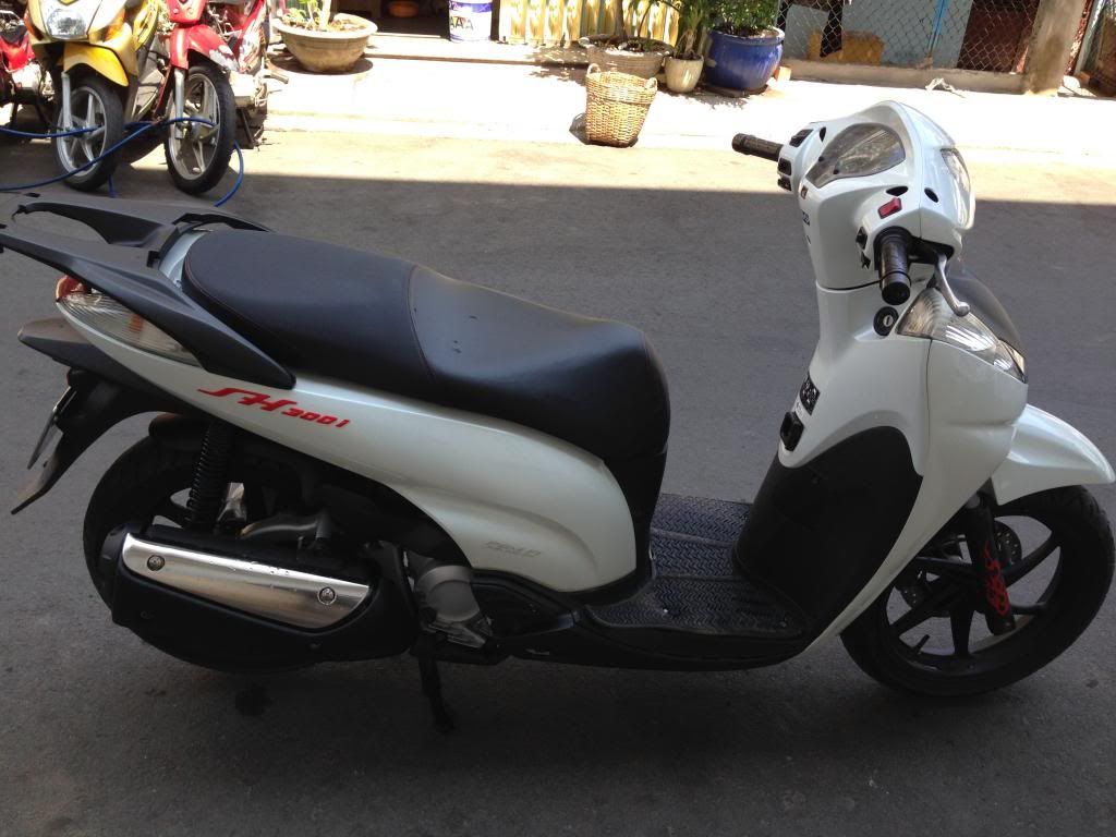 Bán Sh 300i trắng Sport, Ps 150i trắng đỏ đen sport leng keng - 1