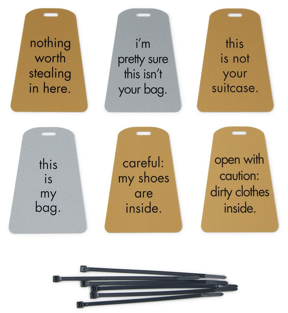 luggage tags