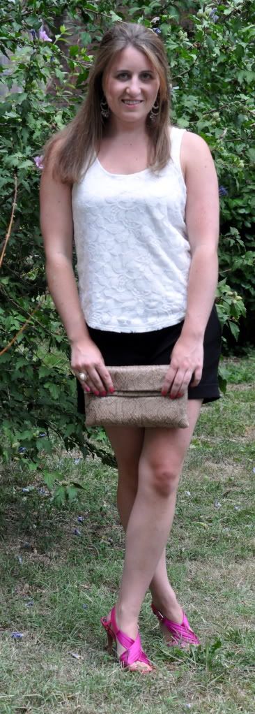 snakeskin clutch