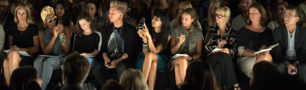 Rebecca Minkoff front row