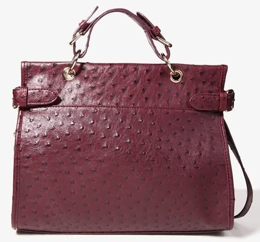 Forever 21 oxblood bag