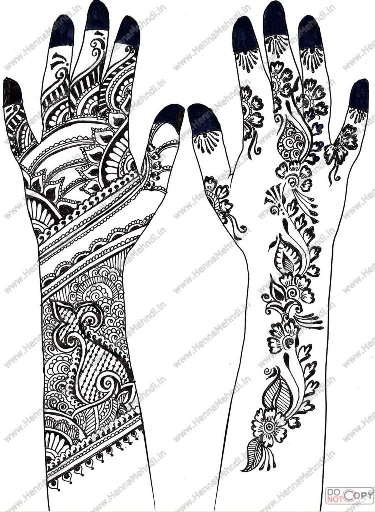 Mahendi designs for morden womens