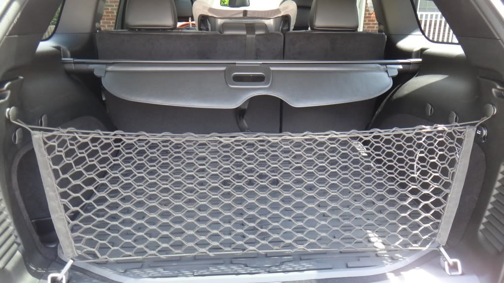 Jeep cargo trim panel with storage net #5