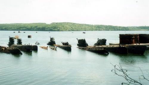 Submarinos nucleares Rusos olvidados