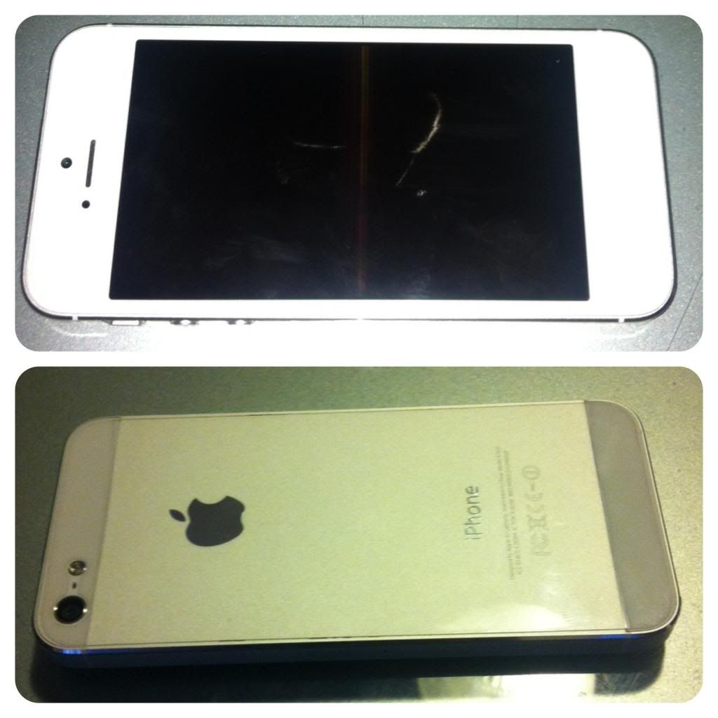 Used: White 16GB iPhone 5 (Sprint) 480 OBO  Black 16GB iPhone 4 (T ...