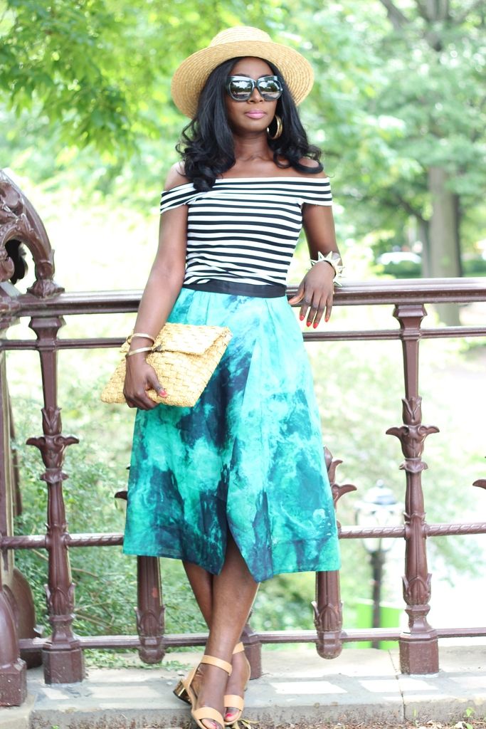  photo Striped_Shirt_And_Printed_Skirt.jpg