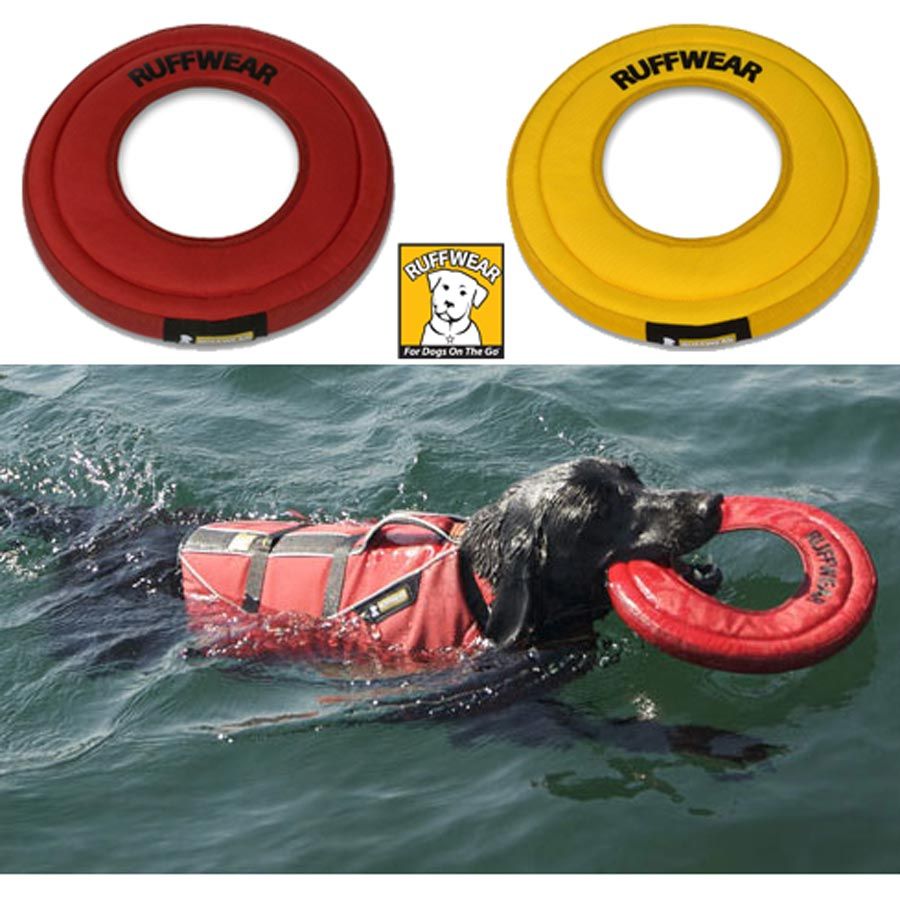 RuffWear Hydro Plane | Soft Bite Dog Disc for Water Retrieval