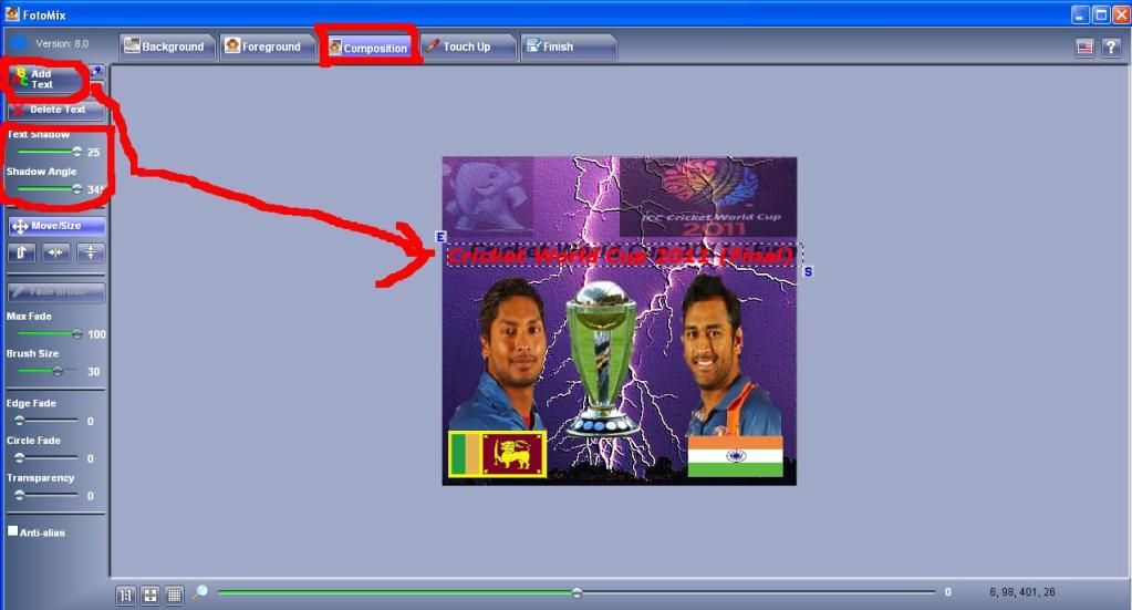 Composition fotomix সফটওয়্যারের সাহায্যে ছবিকে নতুর রৃপ দিন। | Techtunes