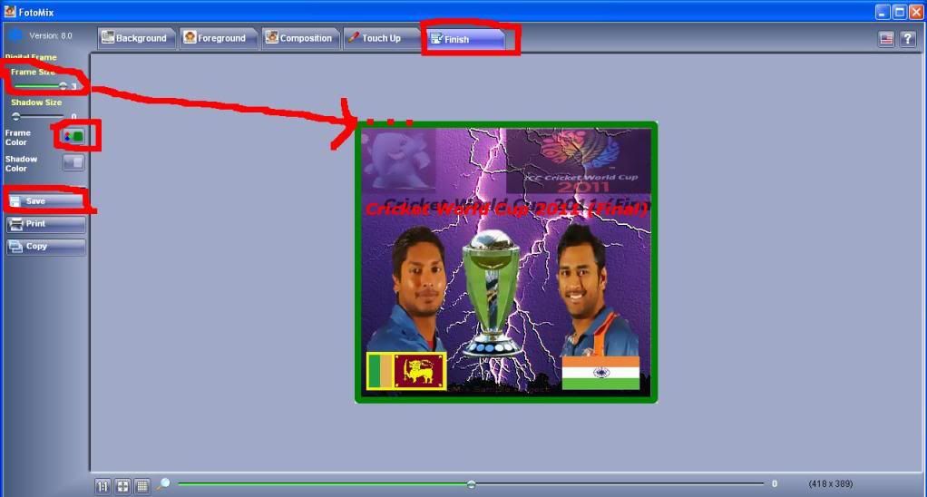 Finish fotomix সফটওয়্যারের সাহায্যে ছবিকে নতুর রৃপ দিন। | Techtunes