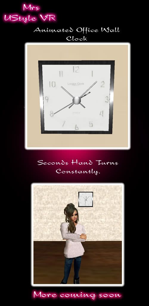 Animated Office wall Clock