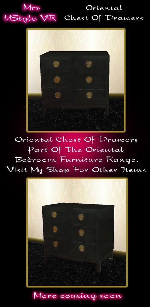Oriental Chest Of Drawers