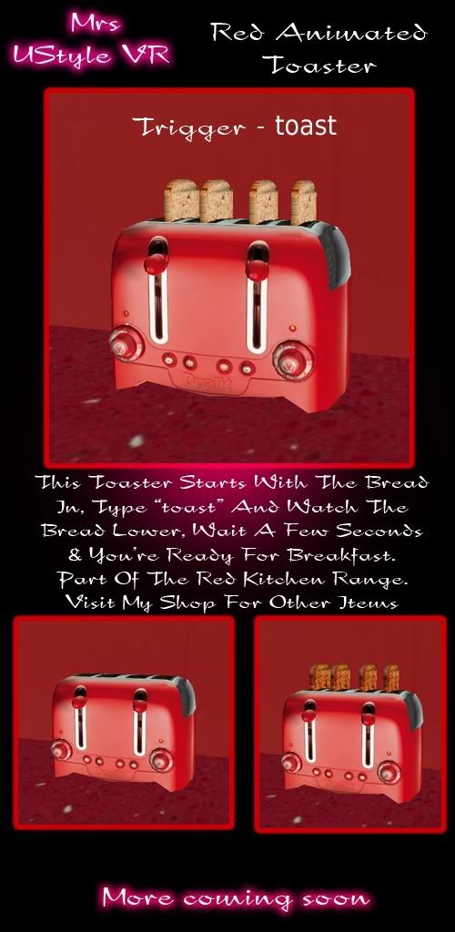 Red Animated Toaster