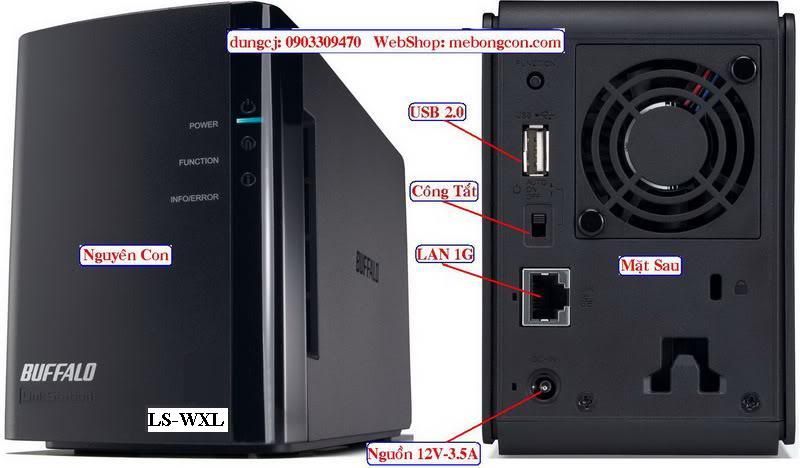 Box LAN Chứa HDD Truy Xuất dữ liệu Qua Cổng LAN, USB: VL, WVL, QVL, XHL, CHL-V2, RHTG - 17