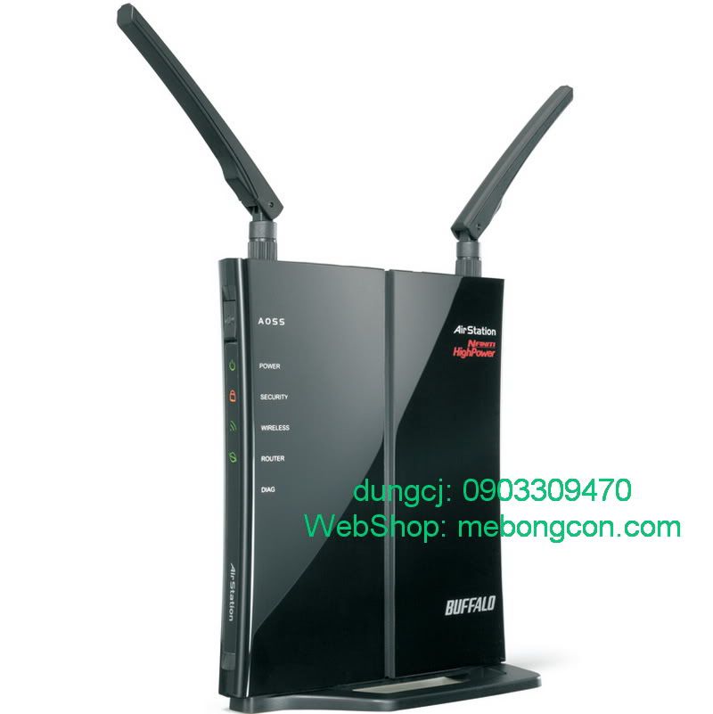 Wifi Router Buffalo, Modem Wifi ADSL 2+ Modem 3G, USB thu Wifi. Toàn hàng BUFFALO - 10