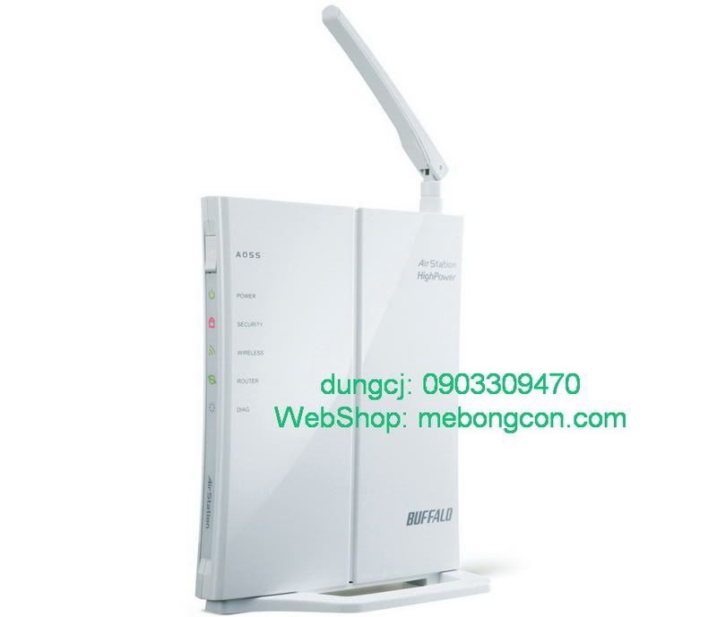 Wifi Router Buffalo, Modem Wifi ADSL 2+ Modem 3G, USB thu Wifi. Toàn hàng BUFFALO - 36