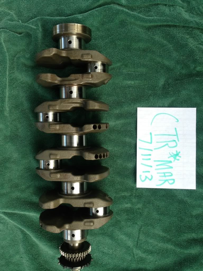 Injectors ,K tuned fuel rail, K24 crankshaft Honda / Acura K20a K24a