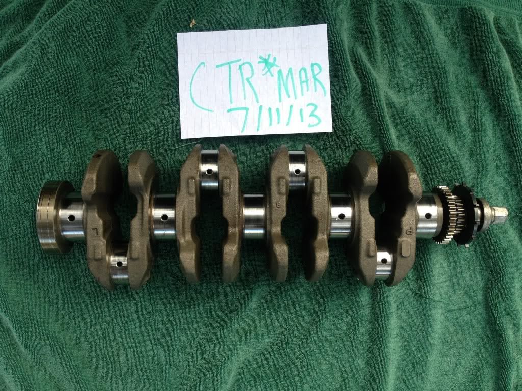 Injectors ,K tuned fuel rail, K24 crankshaft Honda / Acura K20a K24a