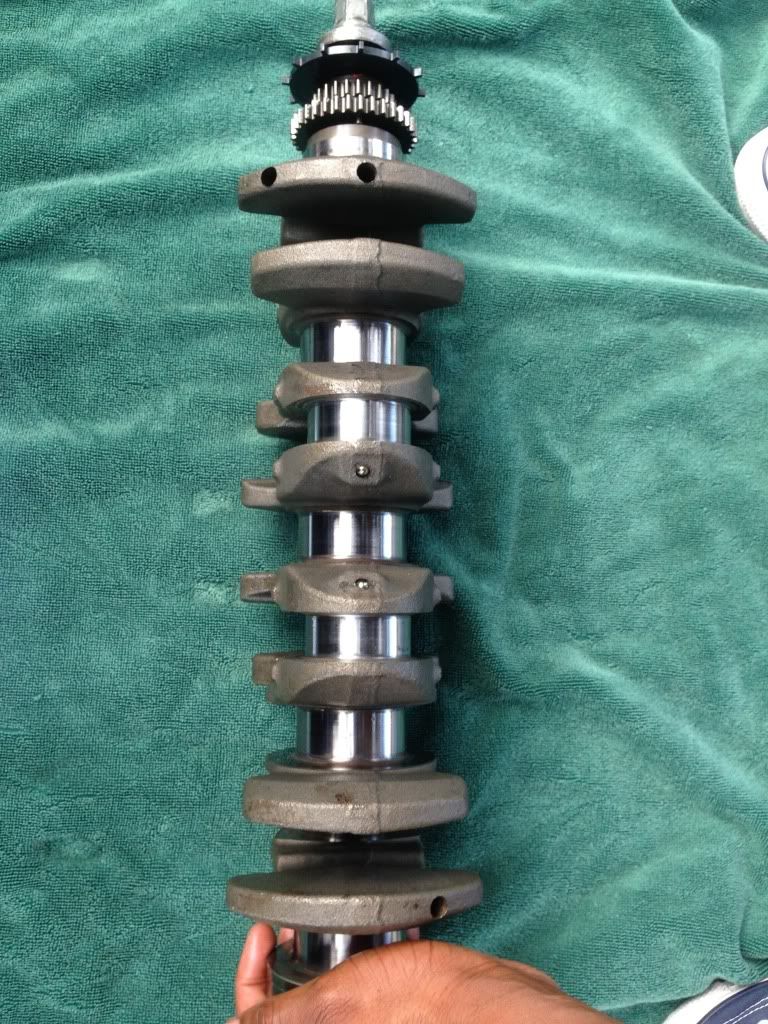 Injectors ,K tuned fuel rail, K24 crankshaft Honda / Acura K20a K24a