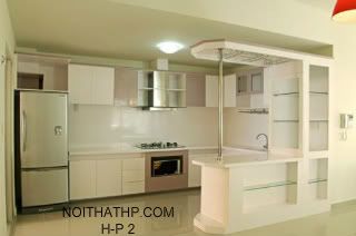 Kệ bếp gỗ,hiện đại,cao cấp,nội thất H-P,đẹp,giá rẻ,tủ bếp xinh - 1