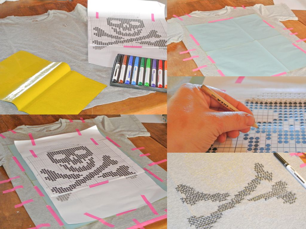 diy camiseta macarra