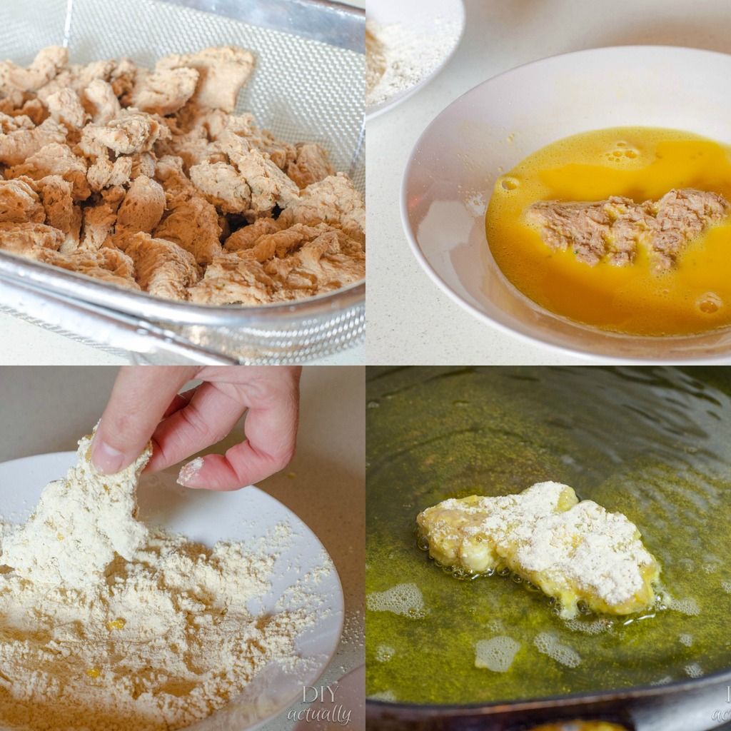 nuggets vegetarianos