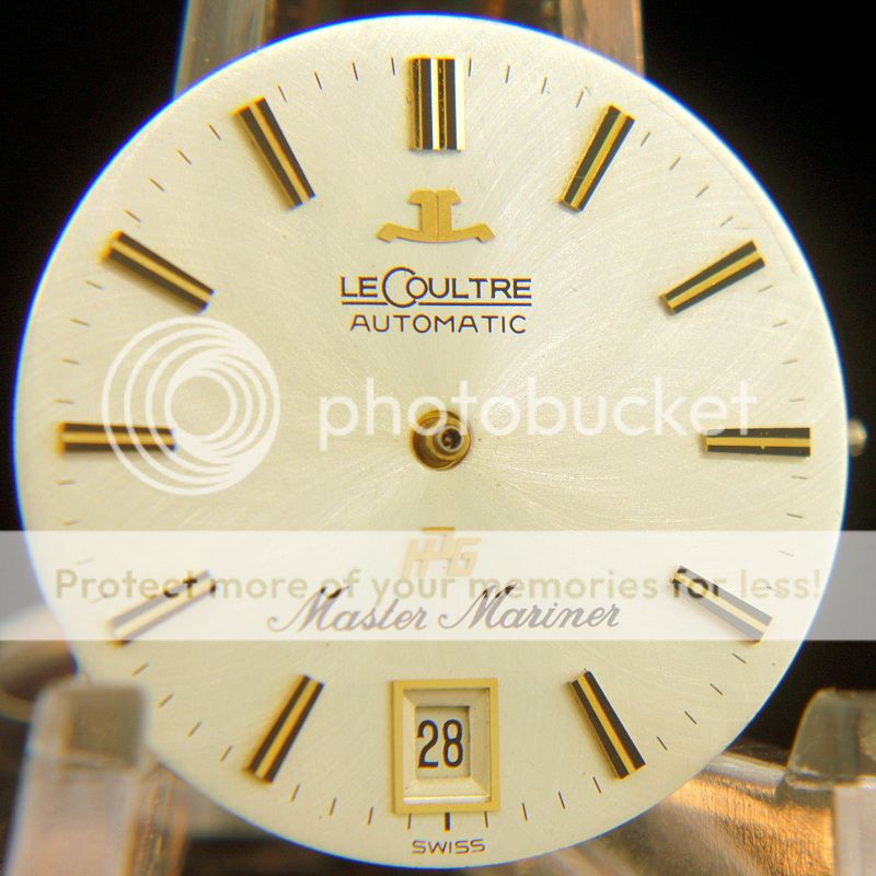   Lecoultre MASTER MARINER HPG AUTO 14K GOLD VINTAGE CLOCK  