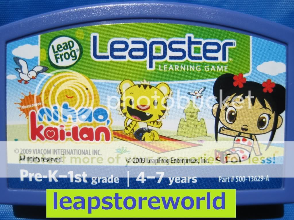 Leapster 2 Ni Hao Kai Lan Beach day Nick Jr Leapfrog game LMax TOY 