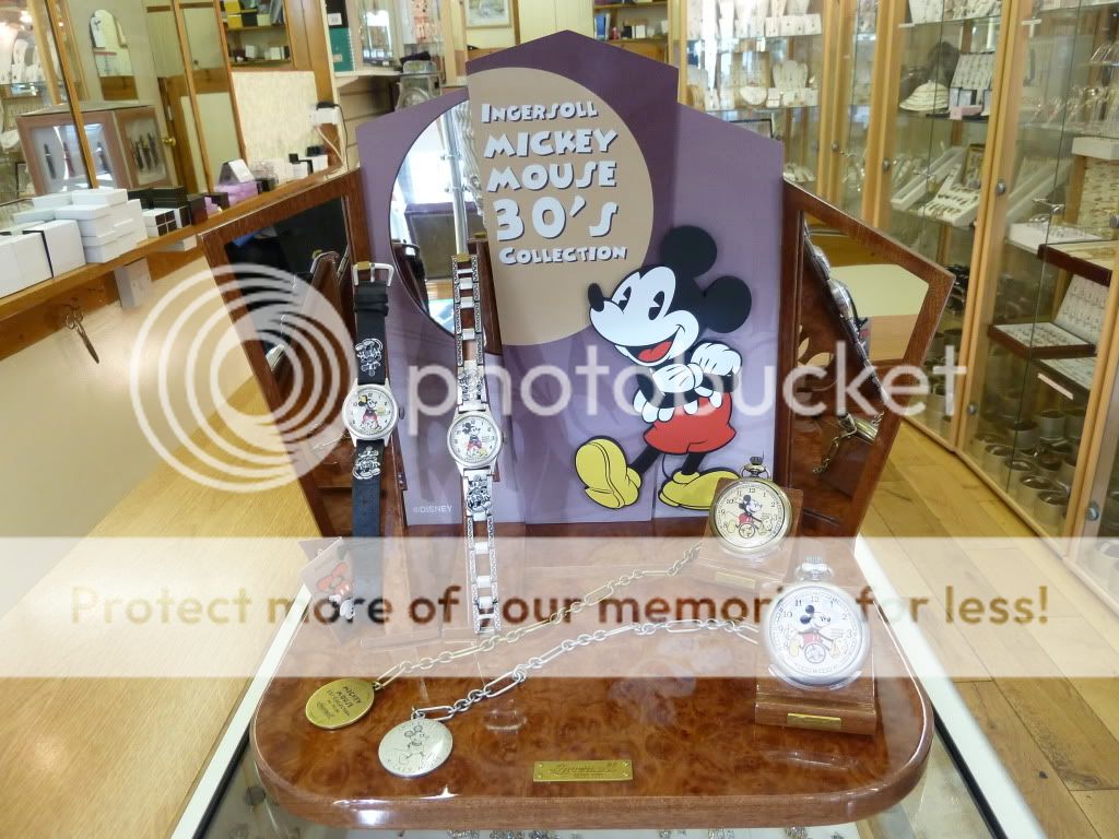Ingersoll Mickey Mouse Pocket Watch Official Ingersoll Disney Reissue