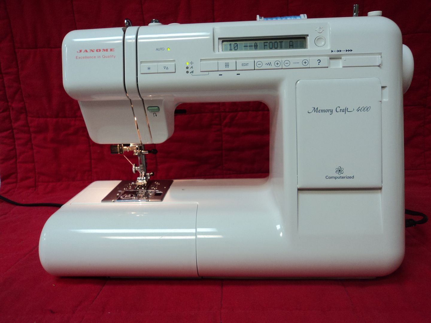 Janome Memory Craft 4000 Sewing * Quilting * Crafting * Needle Threader ...